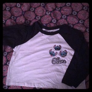 NWT Disney LILO and Stitch crop top